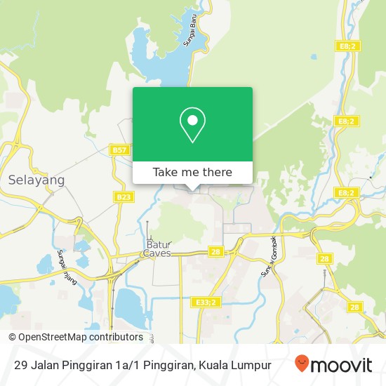 29 Jalan Pinggiran 1a / 1 Pinggiran map