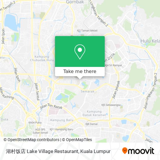 湖村饭店 Lake Village Restaurant map