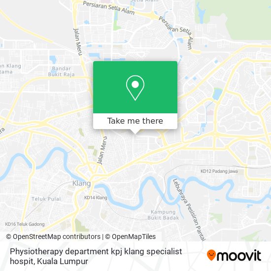Physiotherapy department kpj klang specialist hospit map