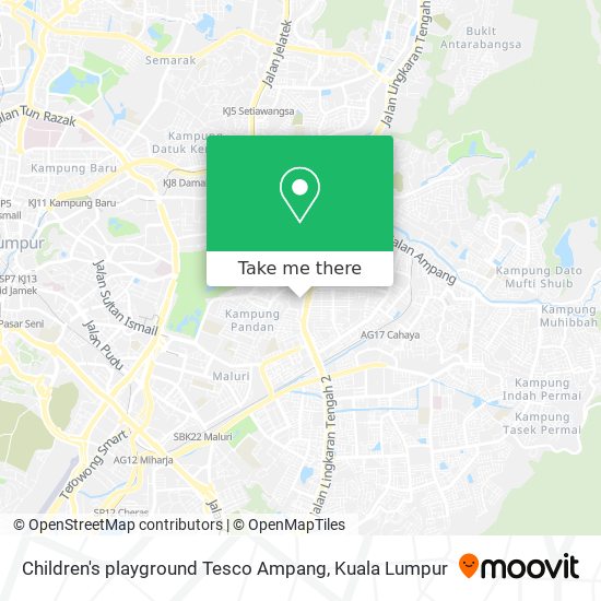 Peta Children's playground Tesco Ampang