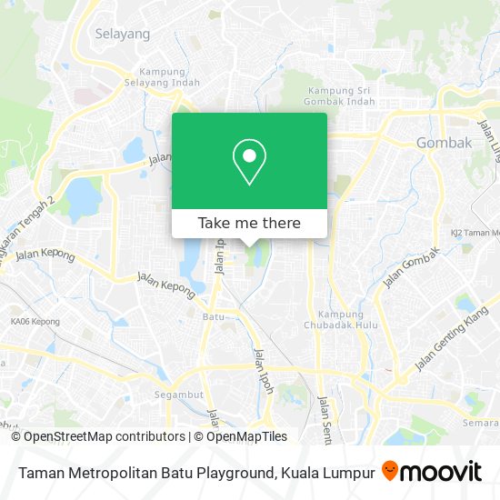 Taman Metropolitan Batu Playground map