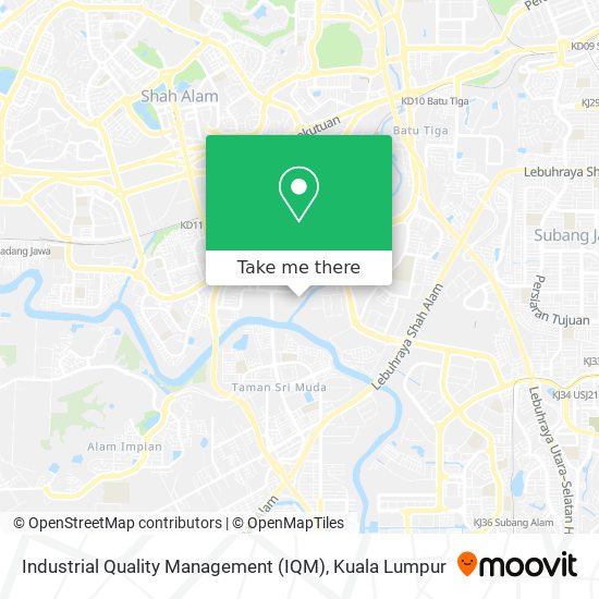 Industrial Quality Management (IQM) map