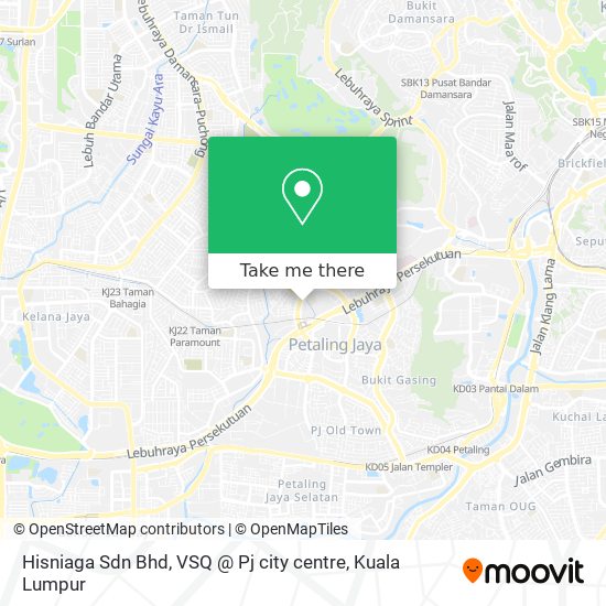 Peta Hisniaga Sdn Bhd, VSQ @ Pj city centre