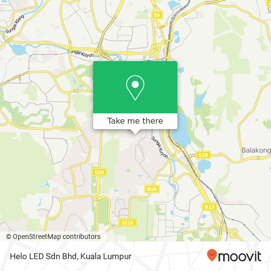 Helo LED Sdn Bhd map