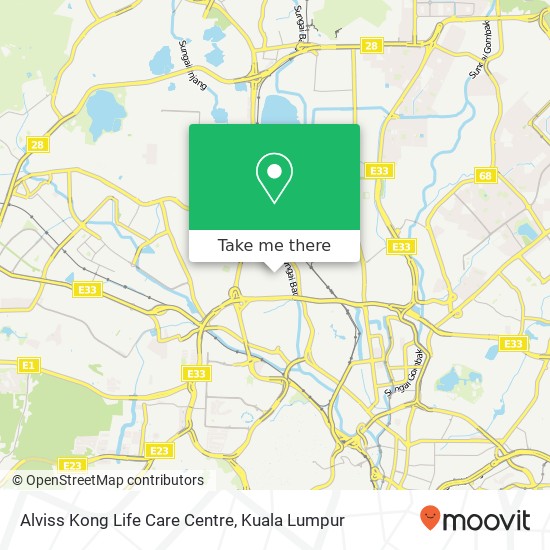 Alviss Kong Life Care Centre map