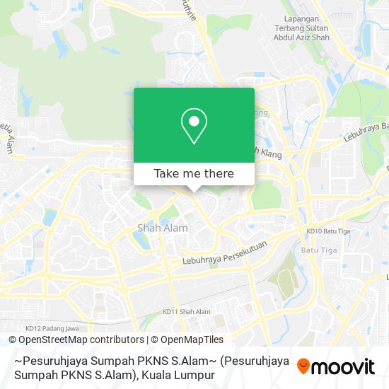 Peta ~Pesuruhjaya Sumpah PKNS S.Alam~