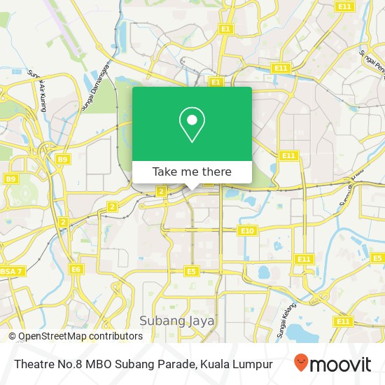 Peta Theatre No.8 MBO Subang Parade