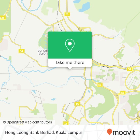 Hong Leong Bank Berhad map