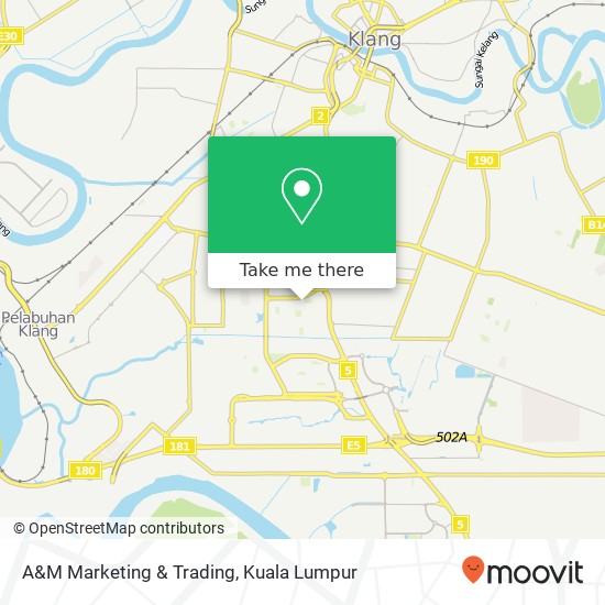 A&M Marketing & Trading map