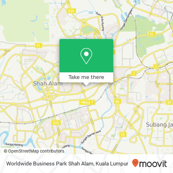 Peta Worldwide Business Park Shah Alam