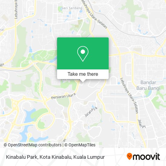 Kinabalu Park, Kota Kinabalu map