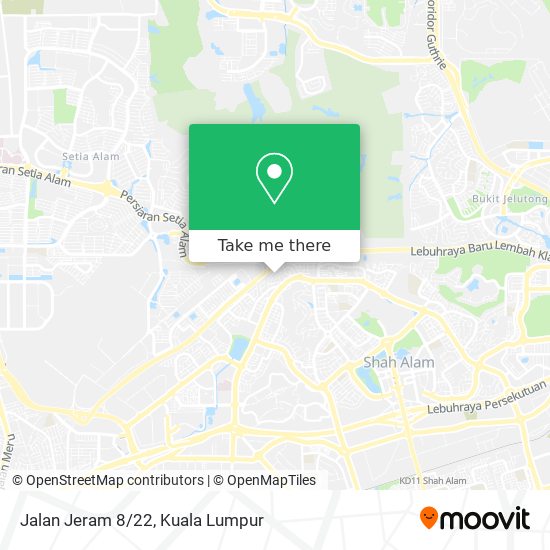 Jalan Jeram 8/22 map