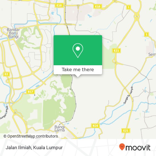 Jalan Ilmiah map