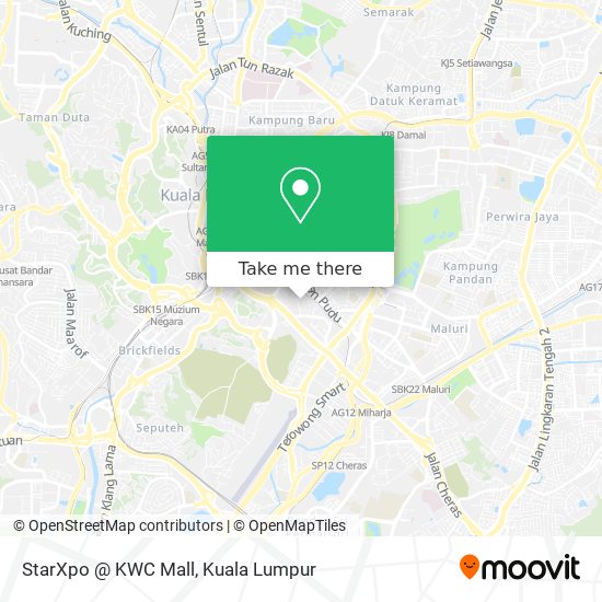 StarXpo @ KWC Mall map