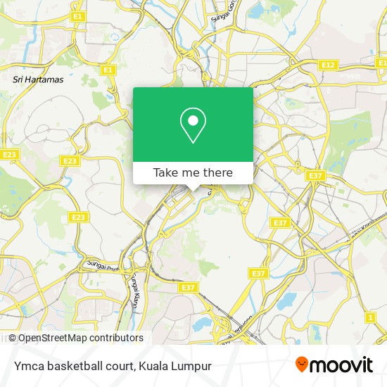 Ymca basketball court map