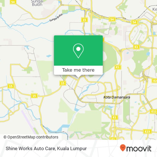 Shine Works Auto Care map