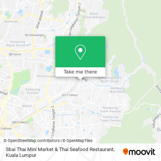 Sbai Thai Mini Market & Thai Seafood Restaurant map