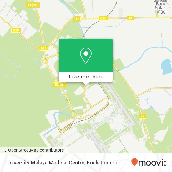 University Malaya Medical Centre map