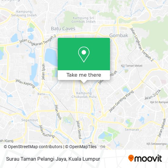 Surau Taman Pelangi Jaya map