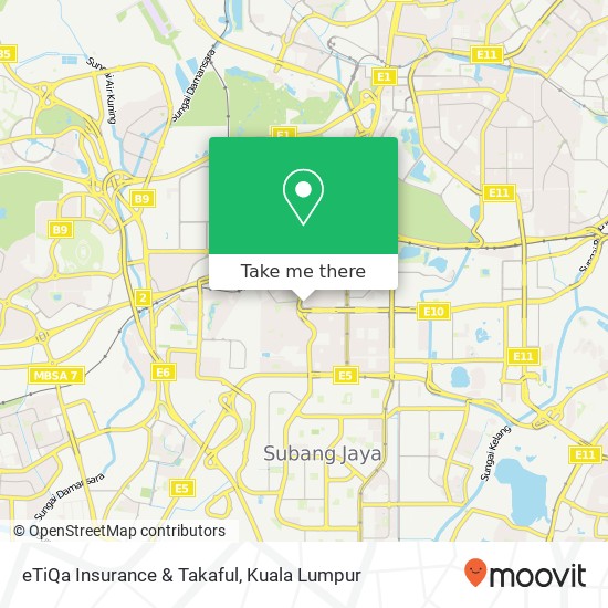 eTiQa Insurance & Takaful map