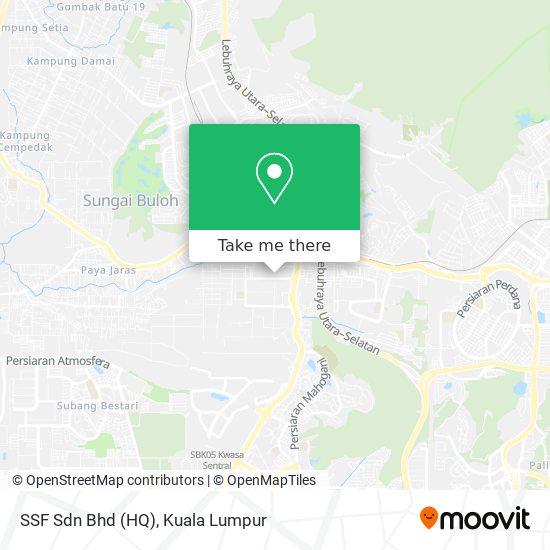 SSF Sdn Bhd (HQ) map