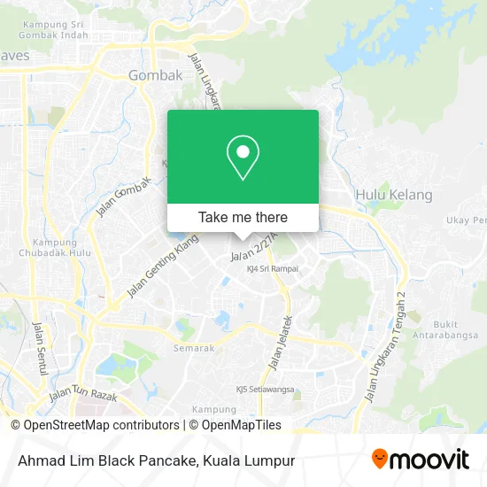 Ahmad Lim Black Pancake map
