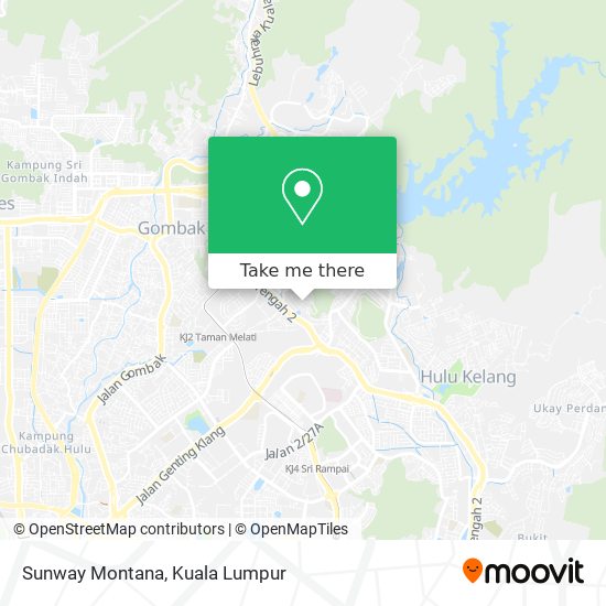 Sunway Montana map