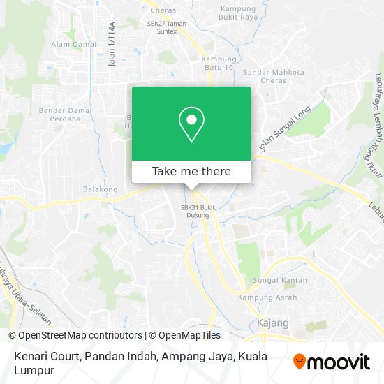 How To Get To Kenari Court Pandan Indah Ampang Jaya In Hulu Langat By Bus Mrt Lrt Monorail Or Train