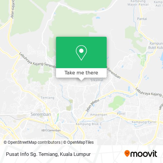 Peta Pusat Info Sg. Temiang