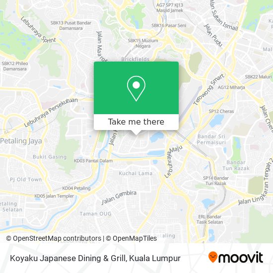 Koyaku Japanese Dining & Grill map