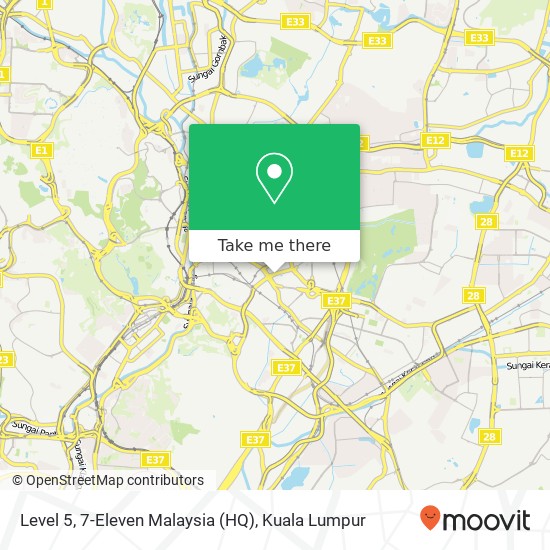 Peta Level 5, 7-Eleven Malaysia (HQ)