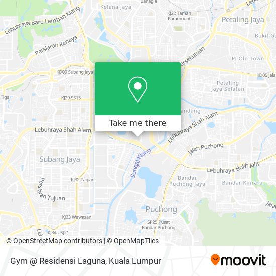Gym @ Residensi Laguna map