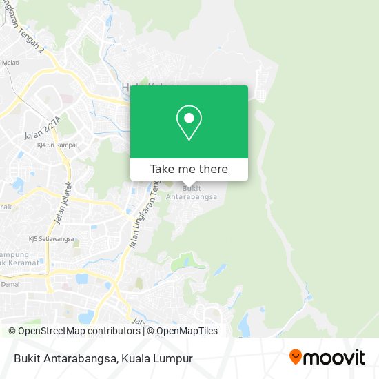 Peta Bukit Antarabangsa