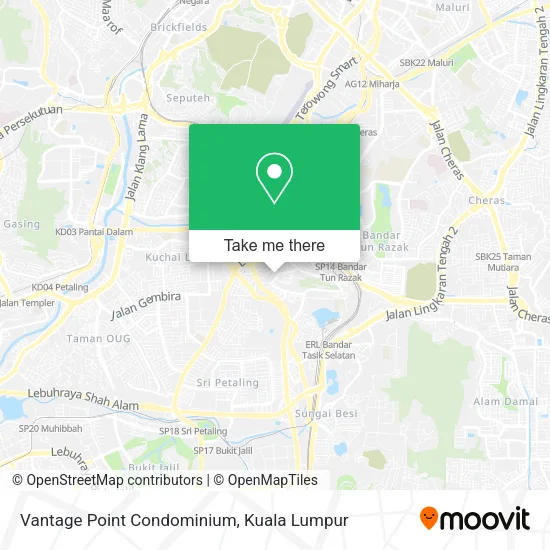 Vantage Point Condominium map