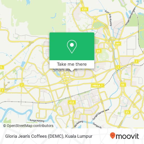 Gloria Jean's Coffees (DEMC) map