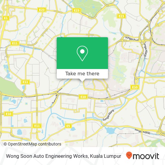 Peta Wong Soon Auto Engineering Works