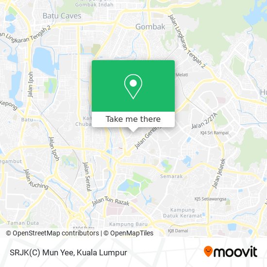 SRJK(C) Mun Yee map