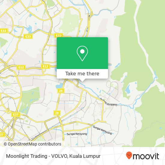 Peta Moonlight Trading - VOLVO