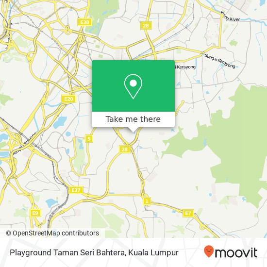 Peta Playground Taman Seri Bahtera