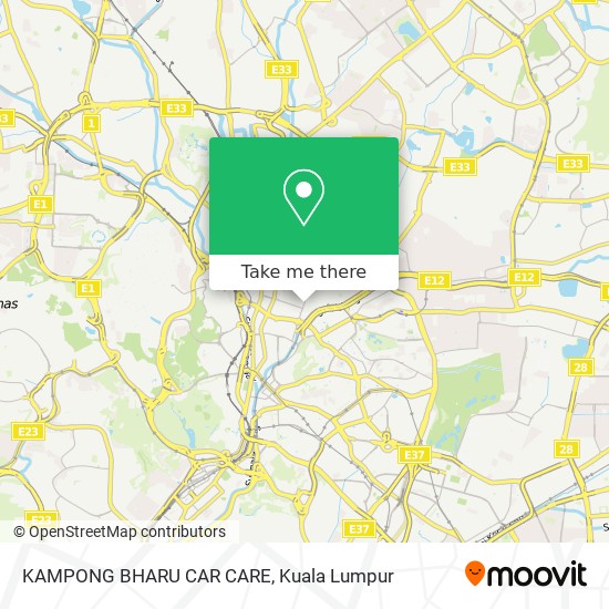 Peta KAMPONG BHARU CAR CARE