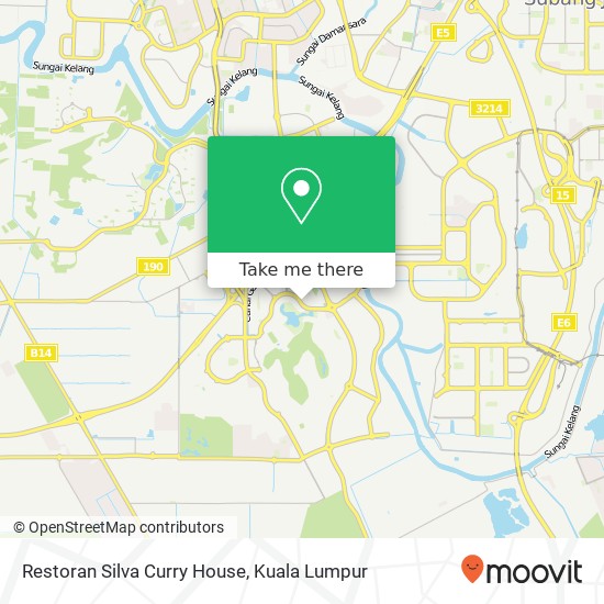 Restoran Silva Curry House map