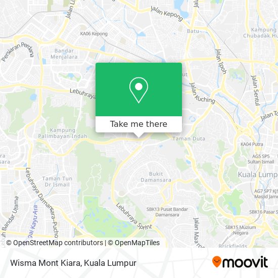Peta Wisma Mont Kiara