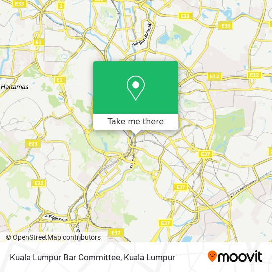 Kuala Lumpur Bar Committee map
