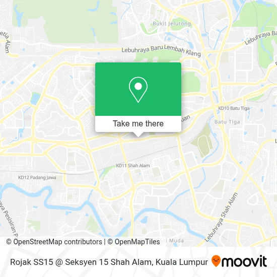 Peta Rojak SS15 @ Seksyen 15 Shah Alam