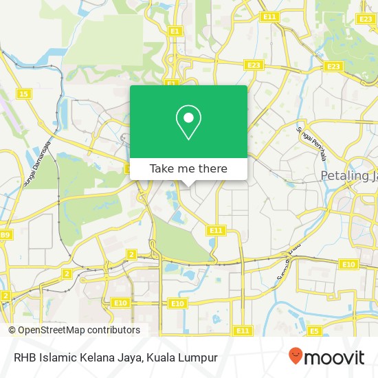 RHB Islamic Kelana Jaya map