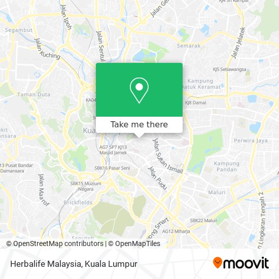 Herbalife Malaysia map