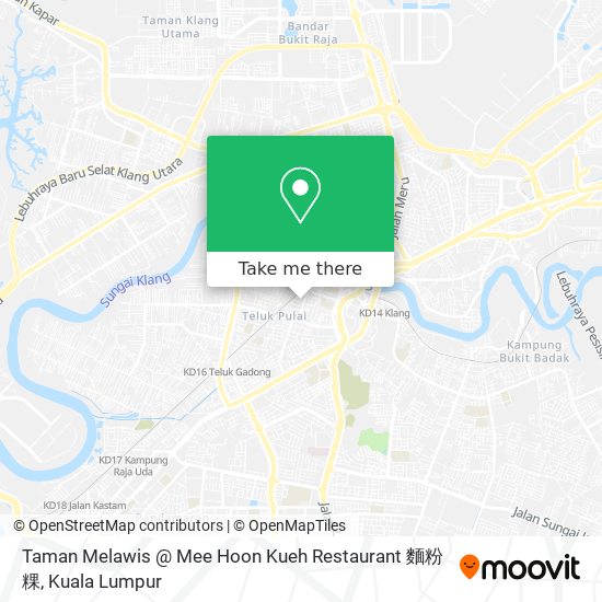 Taman Melawis @ Mee Hoon Kueh Restaurant 麵粉粿 map