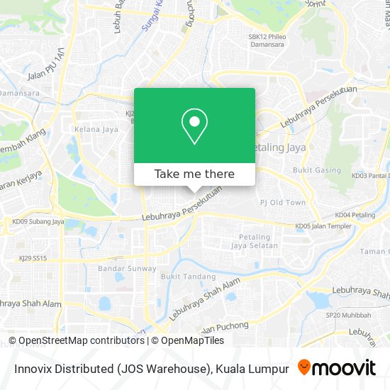 How To Get To Innovix Distributed Jos Warehouse In Petaling Jaya By Bus Mrt Lrt Or Train Moovit