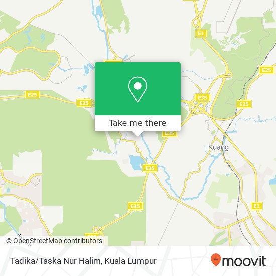 Peta Tadika/Taska Nur Halim