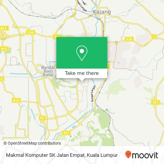 Peta Makmal Komputer SK Jalan Empat